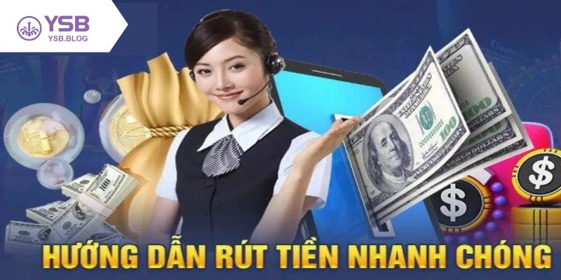 Rút tiền tại sân chơi chỉ với vài bước